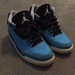 Air Jordan retro 3 powder blue